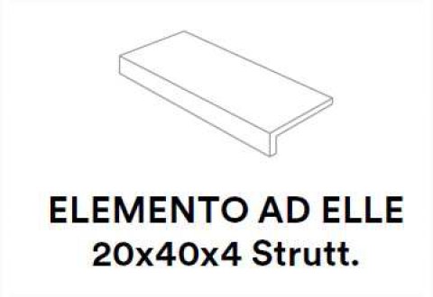 Elemento L Rocking 20 x 40 x 4 cm